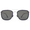 Mykita - Hanno - Lite - Silver Dark Blue Black - Metal Collection - Sunglasses - Mykita Eyewear - Avvenice