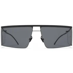Mykita - HL001 - Mykita & Helmut Lang - Black Clear - Metal Collection - Sunglasses - Mykita Eyewear - Avvenice
