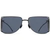 Mykita - HL002 - Mykita & Helmut Lang - Black Dark Grey - Metal Collection - Sunglasses - Mykita Eyewear - Avvenice