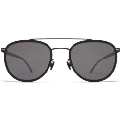 Mykita - Hops - Mykita Mylon - Black - Metal Collection - Sunglasses - Mykita Eyewear - Avvenice