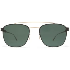 Mykita - Hugh - NO1 - Gold Brown - Metal Collection - Sunglasses - Mykita Eyewear - Avvenice