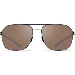 Mykita - Ian - NO1 - Black Brown - Metal Collection - Sunglasses - Mykita Eyewear - Avvenice