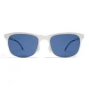 Mykita - Jaguar - Mykita First - Silver Blue - Metal Collection - Sunglasses - Mykita Eyewear - Avvenice