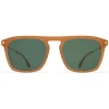 Mykita - Kallio - Lite - Dark Brown Gold Green - Acetate Collection - Sunglasses - Mykita Eyewear - Avvenice