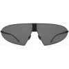 Mykita - Karma - Mykita & Bernhard Willhelm - Black Dark Grey - Metal Collection - Sunglasses - Mykita Eyewear - Avvenice