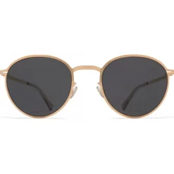 Mykita - Kasimir - Lite - Champagne Gold Dark Grey - Metal Collection - Sunglasses - Mykita Eyewear - Avvenice