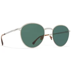 Mykita - Kasimir - Lite - Silver Dark Green - Metal Collection - Sunglasses - Mykita Eyewear - Avvenice