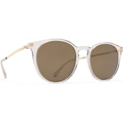Mykita - Keelut - Lite - Champagne Gold Brown - Acetate Collection - Sunglasses - Mykita Eyewear - Avvenice