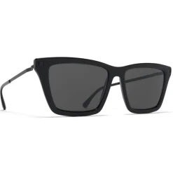 Mykita - Kiska - Lite - Black Dark Grey - Acetate Collection - Sunglasses - Mykita Eyewear - Avvenice