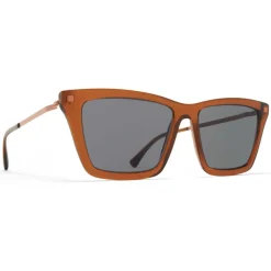 Mykita - Kiska - Lite - Topaz Copper Grey - Acetate Collection - Sunglasses - Mykita Eyewear - Avvenice