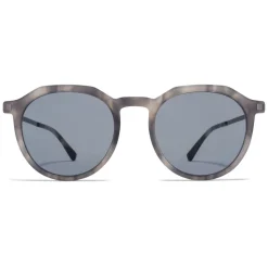 Mykita - Lagon - Lite - Grey Havana Dark Blue - Acetate Collection - Sunglasses - Mykita Eyewear - Avvenice