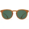 Mykita - Lahti - Lite - Dark Brown Gold Green - Acetate Collection - Sunglasses - Mykita Eyewear - Avvenice