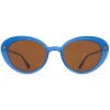 Mykita - Luava - Lite - Blue Copper Brown - Acetate Collection - Sunglasses - Mykita Eyewear - Avvenice