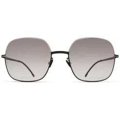 Mykita - Magda - Decades - Silver Black Grey - Metal Collection - Sunglasses - Mykita Eyewear - Avvenice