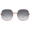 Mykita - Magda - Decades - Shiny Copper Grey - Metal Collection - Sunglasses - Mykita Eyewear - Avvenice
