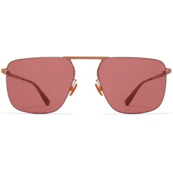 Mykita - Masao - Lessrim - Shiny Copper Purple - Metal Collection - Sunglasses - Mykita Eyewear - Avvenice