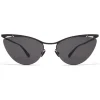 Mykita - Mizuho - Lessrim - Black Dark Green - Metal Collection - Sunglasses - Mykita Eyewear - Avvenice