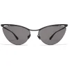 Mykita - Mizuho - Lessrim - Black Grey - Metal Collection - Sunglasses - Mykita Eyewear - Avvenice
