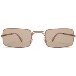 Mykita - MMCRAFT003 - Mykita & Maison Margiela - Copper Light Brown - Metal Collection - Sunglasses - Mykita Eyewear - Avvenice