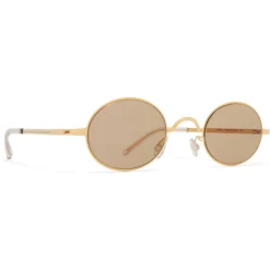 Mykita - MMCRAFT005 - Mykita & Maison Margiela - Gold Brown - Metal Collection - Sunglasses - Mykita Eyewear - Avvenice