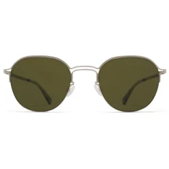 Mykita - MMCRAFT016 - Mykita & Maison Margiela - Matt Silver Black Green - Metal Collection - Sunglasses - Mykita Eyewear - Avvenice