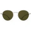Mykita - MMCRAFT014 - Mykita & Maison Margiela - Matte Silver Green - Metal Collection - Sunglasses - Mykita Eyewear - Avvenice