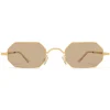 Mykita - MMCRAFT004 - Mykita & Maison Margiela - Gold Brown - Metal Collection - Sunglasses - Mykita Eyewear - Avvenice