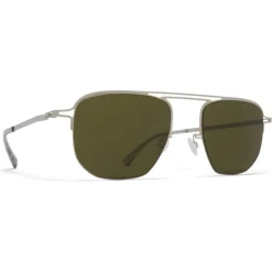 Mykita - MMCRAFT013 - Mykita & Maison Margiela - Matte Silver Green - Metal Collection - Sunglasses - Mykita Eyewear - Avvenice