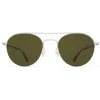 Mykita - MMCRAFT015 - Mykita & Maison Margiela - Silver Green - Metal Collection - Sunglasses - Mykita Eyewear - Avvenice