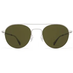 Mykita - MMCRAFT015 - Mykita & Maison Margiela - Silver Green - Metal Collection - Sunglasses - Mykita Eyewear - Avvenice