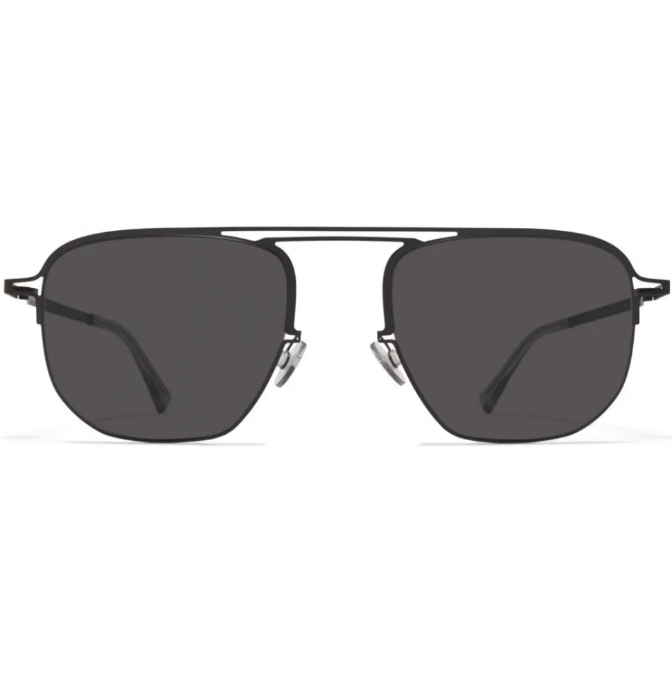 Mykita - MMCRAFT013 - Mykita & Maison Margiela - Black Dark Grey - Metal Collection - Sunglasses - Mykita Eyewear - Avvenice