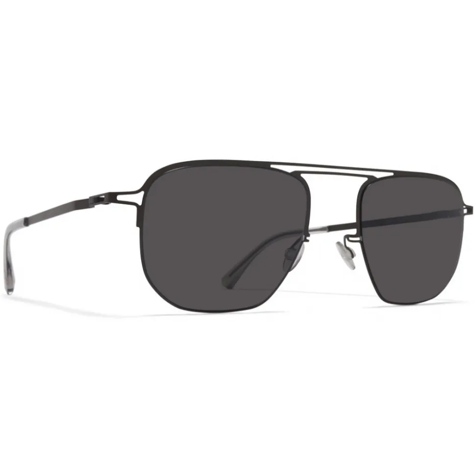 Mykita - MMCRAFT013 - Mykita & Maison Margiela - Black Dark Grey - Metal Collection - Sunglasses - Mykita Eyewear - Avvenice