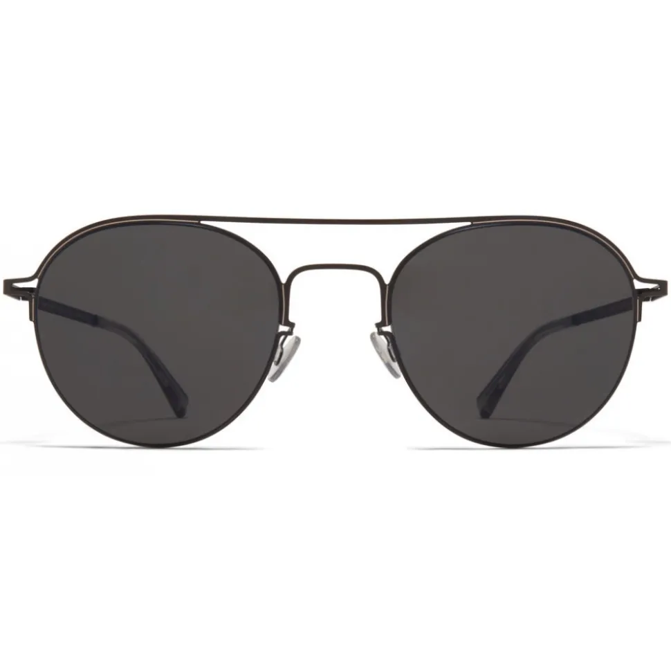 Mykita - MMCRAFT015 - Mykita & Maison Margiela - Black Dark Grey - Metal Collection - Sunglasses - Mykita Eyewear - Avvenice
