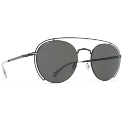 Mykita - MMCRAFT009 - Mykita & Maison Margiela - Black Grey - Metal Collection - Sunglasses - Mykita Eyewear - Avvenice