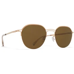 Mykita - MMCRAFT016 - Mykita & Maison Margiela - Champagne Gold Brown - Metal Collection - Sunglasses - Mykita Eyewear - Avvenice