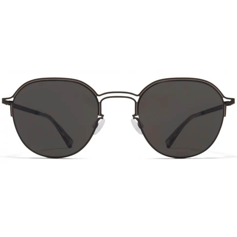 Mykita - MMCRAFT016 - Mykita & Maison Margiela - Black Dark Grey - Metal Collection - Sunglasses - Mykita Eyewear - Avvenice