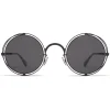 Mykita - MMCRAFT001 - Mykita & Maison Margiela - Black Dark Grey - Metal Collection - Sunglasses - Mykita Eyewear - Avvenice