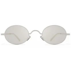 Mykita - MMCRAFT005 - Mykita & Maison Margiela - Silver Mauve - Metal Collection - Sunglasses - Mykita Eyewear - Avvenice