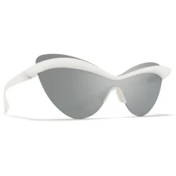 Mykita - MMECHO001 - Mykita & Maison Margiela - White - Mylon Collection - Sunglasses - Mykita Eyewear - Avvenice