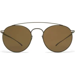 Mykita - MMESSE006 - Mykita & Maison Margiela - Green Brown - Metal Collection - Sunglasses - Mykita Eyewear - Avvenice