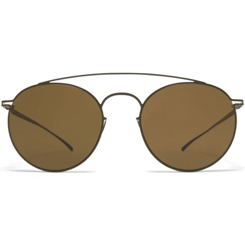 Mykita - MMESSE006 - Mykita & Maison Margiela - Green Brown - Metal Collection - Sunglasses - Mykita Eyewear - Avvenice