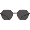 Mykita - MMESSE028 - Mykita & Maison Margiela - Black Dark Grey - Metal Collection - Sunglasses - Mykita Eyewear - Avvenice