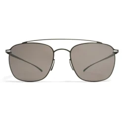 Mykita - MMESSE007 - Mykita & Maison Margiela - Dark Grey Dark Purple - Metal Collection - Sunglasses - Mykita Eyewear - Avvenice