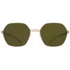 Mykita - MMESSE028 - Mykita & Maison Margiela - Nude Green - Metal Collection - Sunglasses - Mykita Eyewear - Avvenice