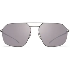 Mykita - MMESSE026 - Mykita & Maison Margiela - Dark Grey Dark Purple - Metal Collection - Sunglasses - Mykita Eyewear - Avvenice