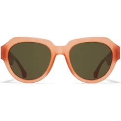Mykita - MMRAW014 - Mykita & Maison Margiela - Misty Peach Green - Acetate Collection - Sunglasses - Mykita Eyewear - Avvenice