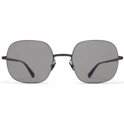 Mykita - Momo - Lessrim - Black Grey - Metal Collection - Sunglasses - Mykita Eyewear - Avvenice
