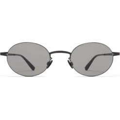 Mykita - Naoko - Lessrim - Black Grey - Metal Collection - Sunglasses - Mykita Eyewear - Avvenice