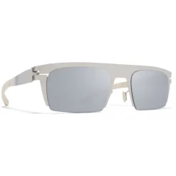 Mykita - New - Mykita & Bernhard Willhelm - Silver White - Metal Collection - Sunglasses - Mykita Eyewear - Avvenice