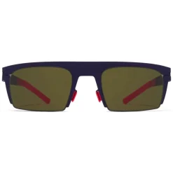 Mykita - New - Mykita & Bernhard Willhelm - Mulberry Fuchia Green - Metal Collection - Sunglasses - Mykita Eyewear - Avvenice